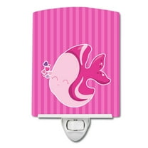 Pink Fish Ceramic Night Light