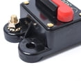 thumbnail image 2 of RENACLIPY 1 Ensemble Disjoncteur Alliage Noir pour Automobile Marine Bateau Audio avec Réinitialisation Manuelle, 2 of 7