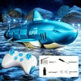 thumbnail image 1 of LNGOOR 2.4G Simulation Electric Remote Control Shark  Remote Control Fish  Remote Control Boat  Waterproof Remote Control  Dual Strong Motors  Holiday Gifts  Water Toys  Swimming Pool Toy, 1 of 7