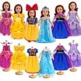 thumbnail image 1 of Disfraz de princesa WONDOLL de 18 pulgadas, 6 unidades, 1 of 7