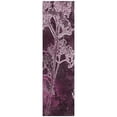 thumbnail image 2 of Addison Rugs Chantille Indoor/Outdoor Transitional Floral Eggplant Machine Washable Runner Rug, 2'3" x 7'6", 2 of 8