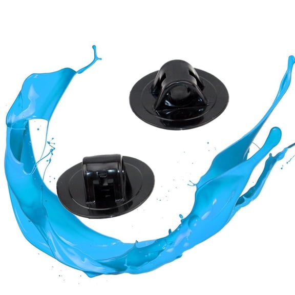 MLINS 2 Pcs Kayaking Bracket Buckle Board Accessories Inflatable Boat Black