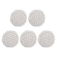 thumbnail image 1 of Artisan Crafted 100% Wool Trivets, Heat Resistant Coasters For Your Dining Table, Thick Absorbent Design Ensures No Water Rings, Non-Slip Liner For Added Stability, Easy To Clean And Store, 1 of 5
