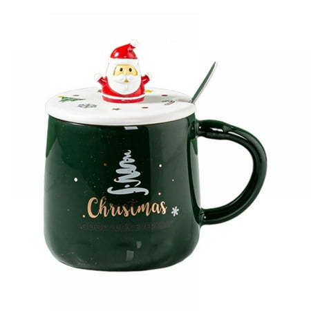 

Christmas Coffee Mugs Christmas Ceramic Coffee Mugs for Coffee Milk Hot Cocoa Tea Latte