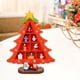 thumbnail image 5 of Decoraciones para árboles de Navidad 3D Rojo de cuadrícula media, 5 of 8