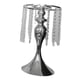 thumbnail image 4 of Candelabro de metal, escultura versátil para decoración del hogar, regalos, adorno, candelabro para aniversario, escritorio, banquete, hogar. Plata M, 4 of 8