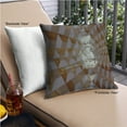 thumbnail image 2 of Ahgly Company Indoor Square Patterned Throw Pillow, 18 inch by 18 inch, 2 of 6