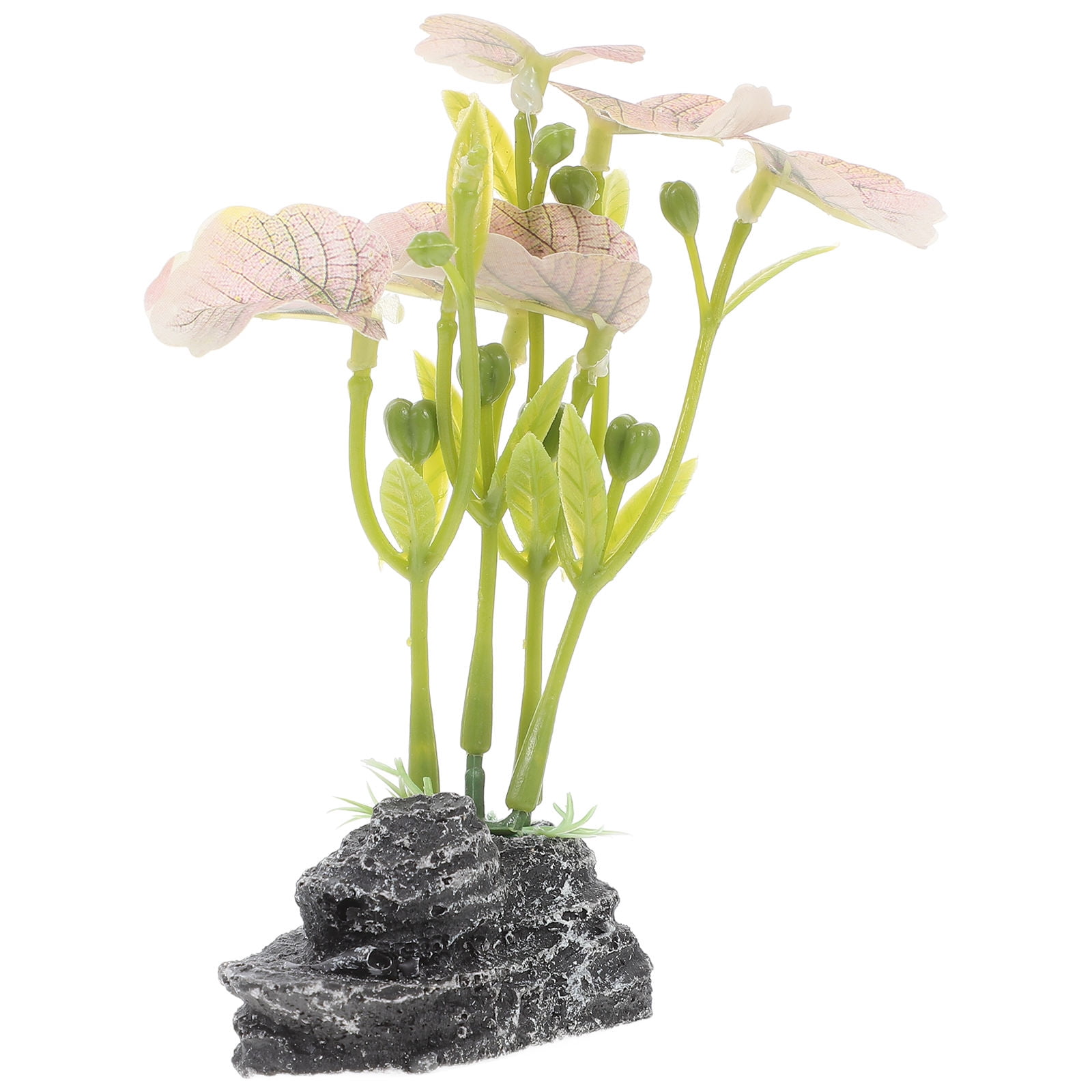 UPGRATOR Artificial Reptile Plants for Terrarium Decoration, Resin Material for Realistic and Habitat Accessories