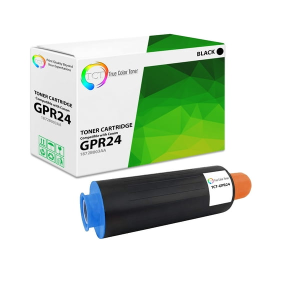 TCT GPR24 Toner Cartridge - Premium Compatible Replacement for Canon GPR-24 1872B003AA Black