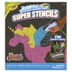 thumbnail image 2 of Juego de plantillas Crayola Super Stencils Magical Creatures 3ct 4+, 2 of 7