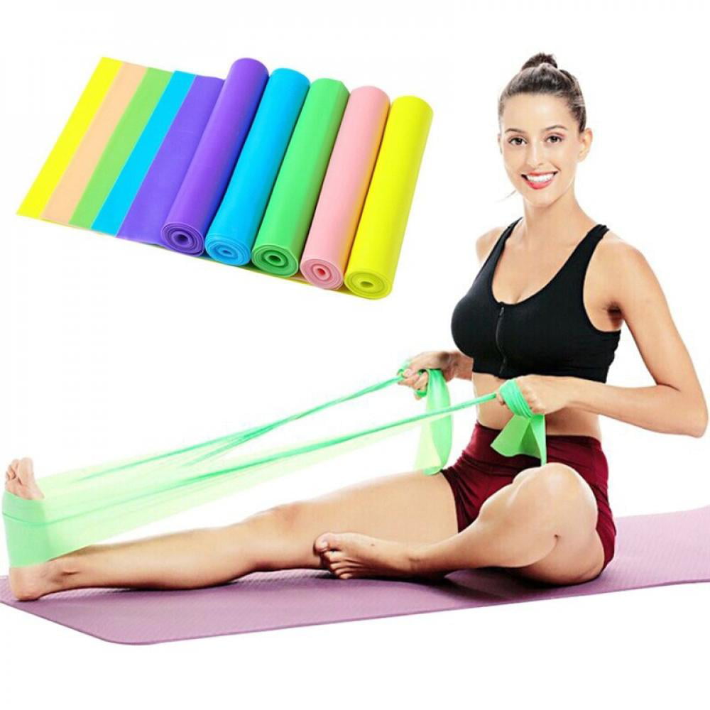 Resistance Elastic Training Rubber Band Stretch Exercise Fitness for Yoga Pilate 