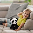 thumbnail image 5 of Panda Plush Stuffed Animal - Ultra Soft Panda Bear Toy for Kids, Cute Fluffy Stuffie for Boys & Girls, Christmas Birthday Gift, Nursery Decor (23cm,Size/Style as Pictured), 5 of 7