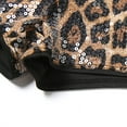 thumbnail image 5 of Fashionable Women's Shorts In Low Rise Styles With Sequins And Leopards Print Short Pant For Casual Or Party Wear, 5 of 9