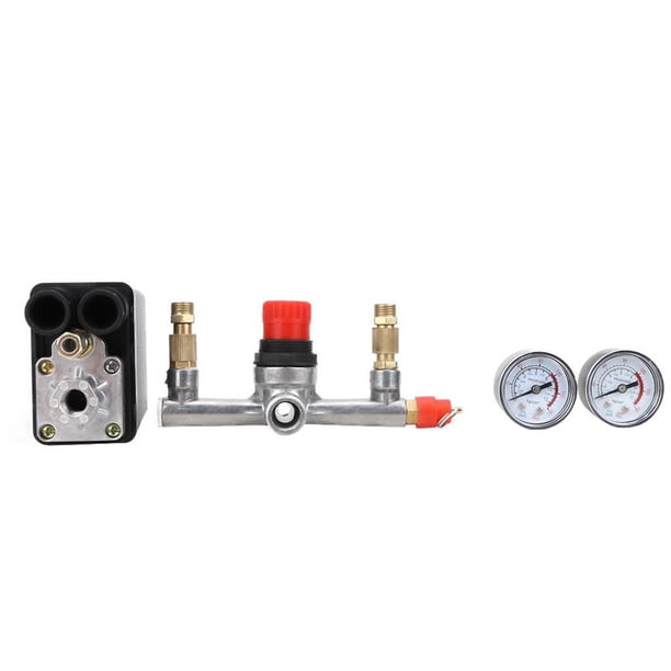 Conjunto De Interruptor De Válvula De Presión Automática Para Compresor De Aire De Un Solo Orificio 90~120Psi 220V Cateissary TO003283-00
