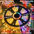 thumbnail image 3 of JMEXSUSS 600 LED Color Changing String Lights Plug in, 168FT Warm White & Multicolor Christmas Lights with Remote, Christmas String Lights Outdoor Waterproof Clear Wire for Tree Xmas Decor, 3 of 8