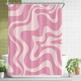 thumbnail image 2 of 4 Pieces Cartoon Bear Shower Curtain Set Kawaii Bathroom Accessories, Toilet Lid and Non-Slip Rugs,Cute Waterproof Shower Curtain Bathroom Accessories Sets Home Decor,12 Hooks,72 x 72 Inches, 2 of 7