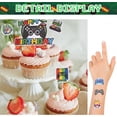 thumbnail image 3 of iTi Direct Video Game Birthday Party Decorations - 164PCS Gamer Birthday Party Decorations for Boys Include Balloons,Backdrop,Tablecloth,Stickers,Toppers, 3 of 6