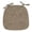 Coffee, variant on 2PCS Chair Cushions for Dining Chairs, Cotton 1.2" High Kitchen Seat Cushions with Ties, U-Shaped Non-Slip Indoor Chair Pads, 17" x 16"(Brick Red)