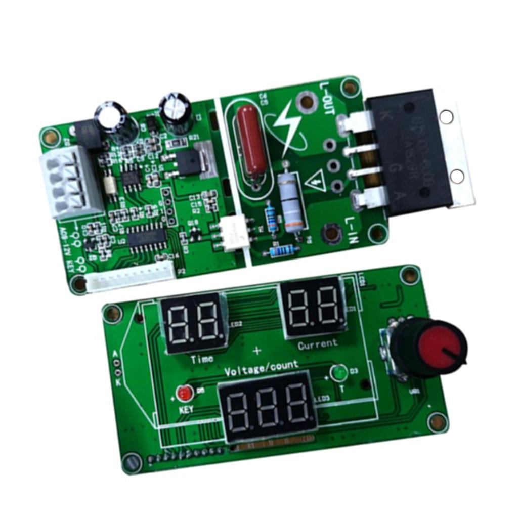 100A/40A Digital LCD display Spot Welder control Welding Time Current Control 