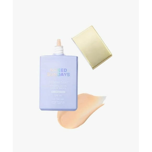 Gotas de Suero Mineral Cabanaglow SPF50 Naked Sundays Iluminador