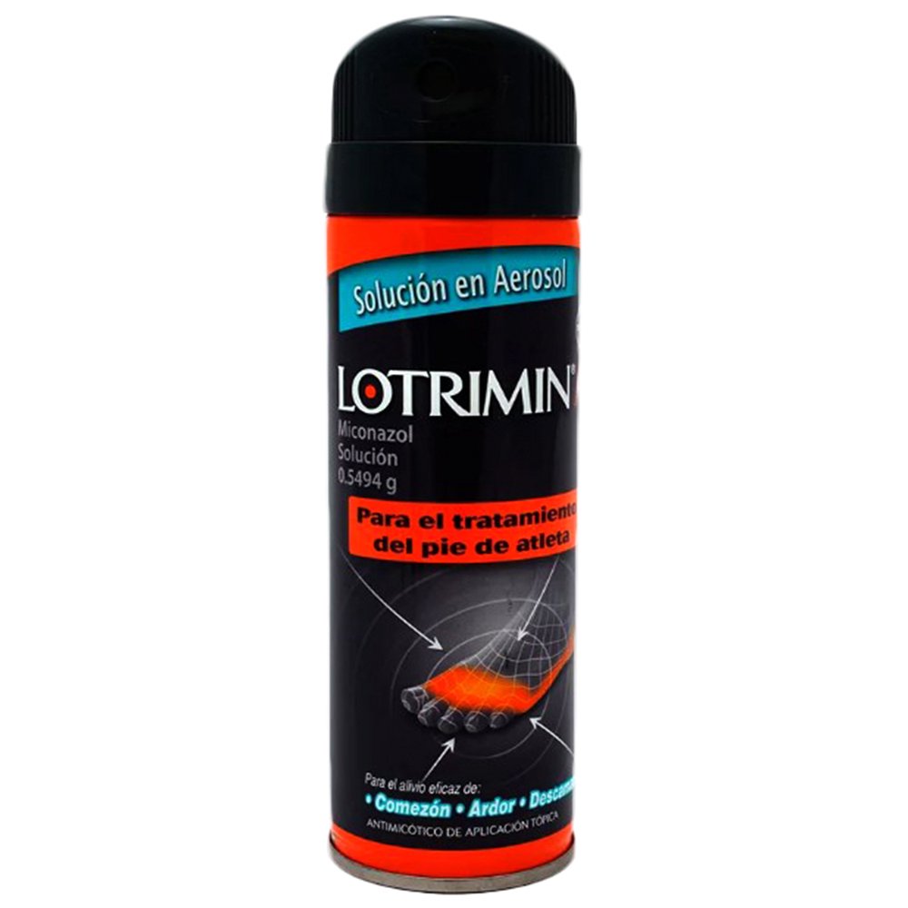 Lotrimin Athlete's Foot Aerosol Treatment Spray Solution 5.3 oz. (Pack