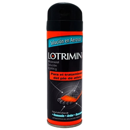 Lotrimin Athlete's Foot Aerosol Treatment Spray Solution 5.3 oz. (Pack of 12)