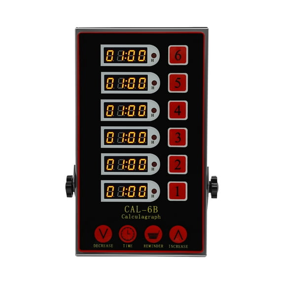 Kitchen Timer, Multifunctional Timer with Adjustable Reminder Volume, Waterproof Buttons, Ideal for Multi-Task Cooking