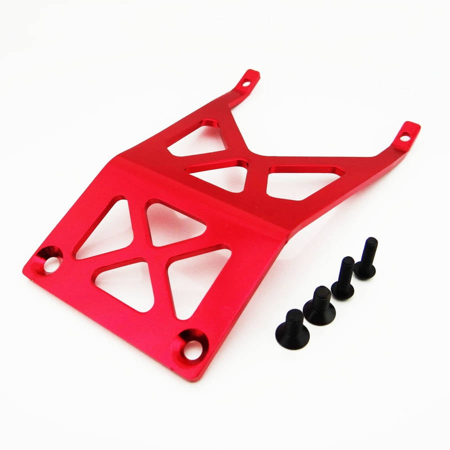 Atomik Alloy Rear Skid Plate Traxxas Stampede 2WD, 110, Red Walmart