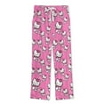 thumbnail image 5 of Hello Kitty Women Pajamas Set Long Sleeve Sleepwear Button Down Nightwear Soft Pjs Set with Pockets, 5 of 7