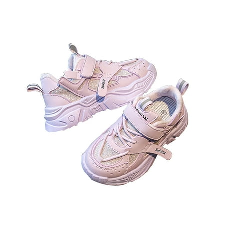 adviicd Toddler Shoes Toddler Shoes Kid Shoes with Light Up Shoes Shiny Toddler Sneakers Girl Shoes Light Up Shoes for Girls (Purple 5.5-6 Years )