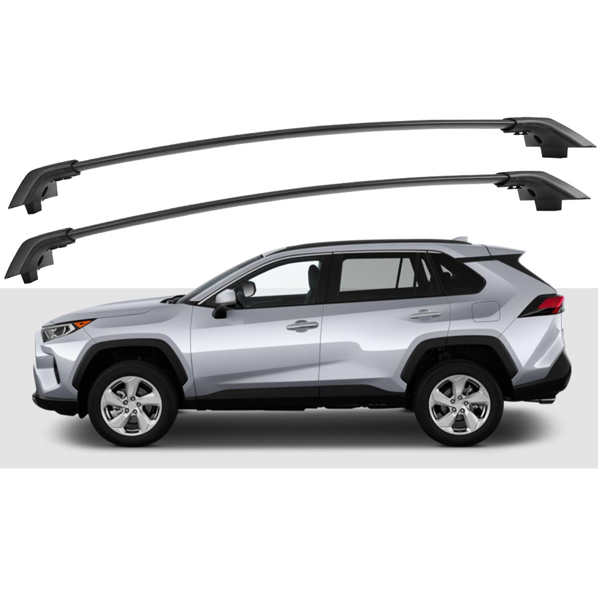 Aluminum Alloy Roof Rack For Toyota RAV4 RAV4 2019 2020 2021 Rails Bar