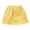 Yellow, variant on GiLiling Denim Skirts for Girls Mini Skirt Elastic Waist A-Line Skirt with Large Pockets and Decorative Buttons for Casual Everyday Wear (Yellow, 4-5 Years)