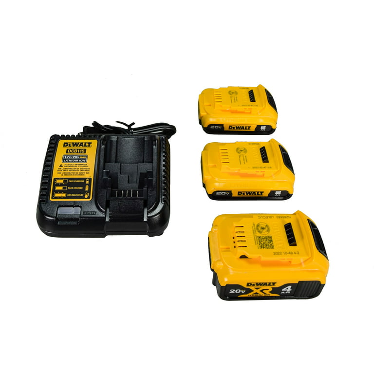 DEWALT 20V MAX Cordless 7 Tool Combo Kit with TOUGHSYSTEM Case, (1) 20V  4.0Ah Battery and (2) 20V 2.0Ah Batteries DCKTS781D2M1 - The Home Depot