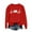 Red B, variant on Enjoytime Valentine's Day Women's Sweatshirt Printed Long Sleeve Pullover Tops Fashion Casual Loose Crewneck Sweatshirts White XXL