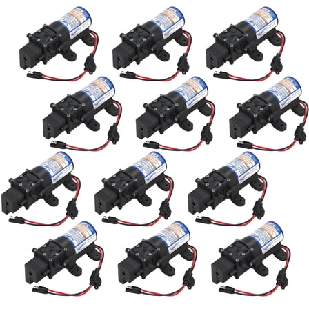 OEM (12 Pack) Everflo 1.0 GPM 12V Diaphragm Pump for Delevan 2200-201-SB, 2200201SB