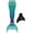 Blue, variant on Fin Fun Fantasy Mermaid Tail for Girls and Boys, Monofin for Swimming Included, fits Youth Large to XLarge - Teal - New Edition