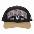thumbnail image 1 of Star Wars Mandalorian Logo Beige Brim Snapback Hat, 1 of 5
