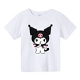 thumbnail image 2 of Camiseta Kawaii Kuromi para niños, camiseta de manga corta de anime japonés para niños, camiseta Kuromi, ropa para niños, camiseta Y2k para mujeres, camisetas para niños y niñas, 2 of 5