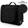 thumbnail image 4 of Hanging Travel Toiletry Bag for Women and Men, Waterproof Makeup Bag for Cosmetics, Navy Blue, 4 of 6