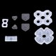 thumbnail image 2 of Almohadilla adhesiva conductora de goma para mando de PS4 accesorios de, 2 of 6