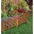 thumbnail image 3 of Greenes Fence Lattice Picket Border Fence 19.5 in. L x 19 in. H (12-pack), 3 of 3