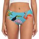 thumbnail image 1 of Fotbe Tropical Jungle Flamingo Calzones Estampados para Mujer – Ropa Interior de Algodón, Cómoda, Suave y Elástica-XX-Large, 1 of 6