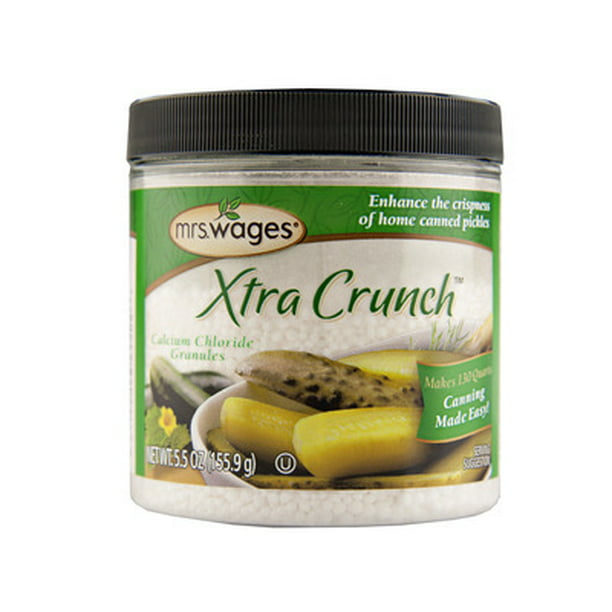 Mrs. Wages Xtra Crunch Calcium Chloride Granules 5.5 oz. (2 Jars