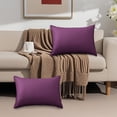 thumbnail image 3 of Decorative Outdoor Waterproof Summer Pillow Covers,Square Garden Cushion Cases Oxford Cloth Throw Pillow Cover Shell for Patio Tent Park Couch 11.81x19.69inches, 3 of 8