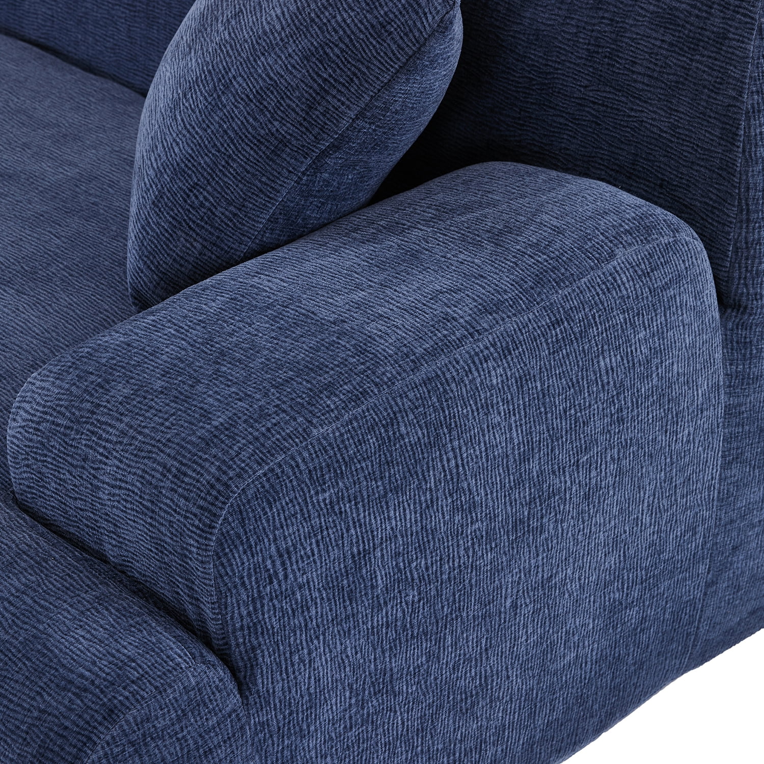 Kadyn Modern Large L-Shape Modular Sectional Sofa, Sofa Couch for Living Room, Bedroom, Salon, 2 Piece Free Combination, Blue
