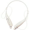 MYEPADS HEADSET -WHITE MYEPADS Bluetooth Stereo Headset BDS-19 - Stereo - White - Wireless - Bluetooth - 32.8 ft - Earbud, Behind-the-neck - Binaural - In-ear