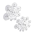 thumbnail image 1 of 2x Règle de Dessin en Cuir Bricolage, Outils de Coupe en Cuir Ronds, Modèle de Coupe, 1 of 8