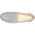 thumbnail image 2 of Women's Hush Puppies Wren Penny Loafer Frost Gray Suede 6 M, 2 of 2