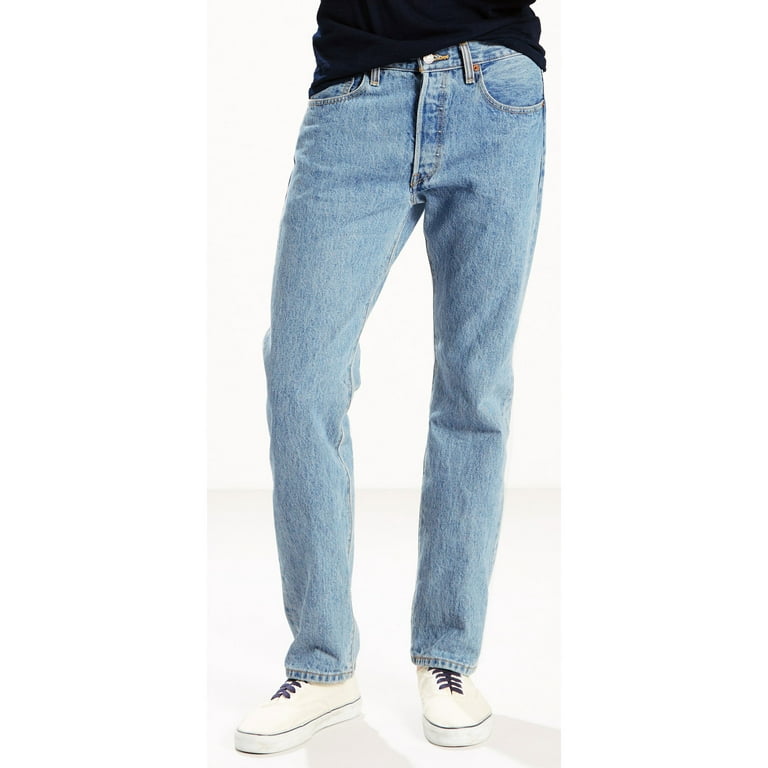 Levi's Men's 501 Original Fit Stonewashed Regular Straight Levi's Men's 501 Original Fit Stonewashed Regular Straight