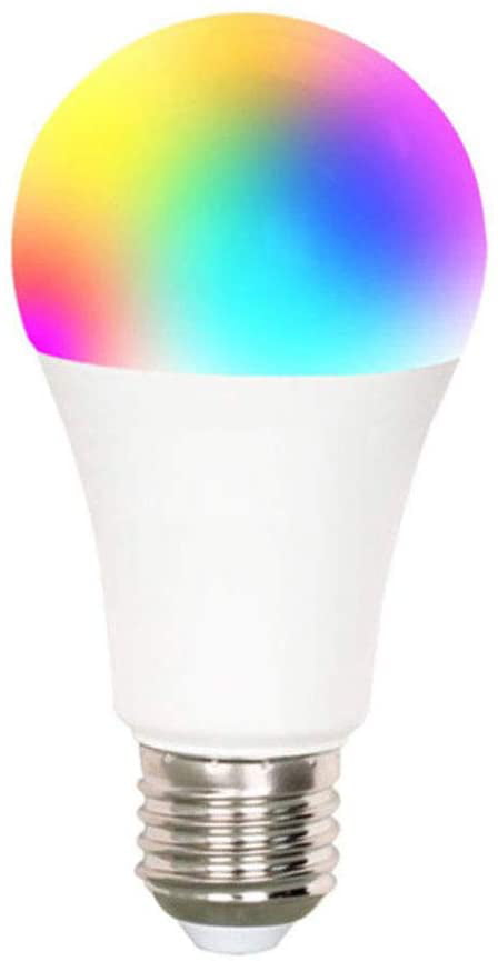 7w-4 Pack Energy Saving and FCC Certified E26 RGBW Color Changing Bulb Smart LED Light Bulb 2 Pack LARKKEY WiFi Multicolor Light Bulb Compatible with Alexa and Google Assistant